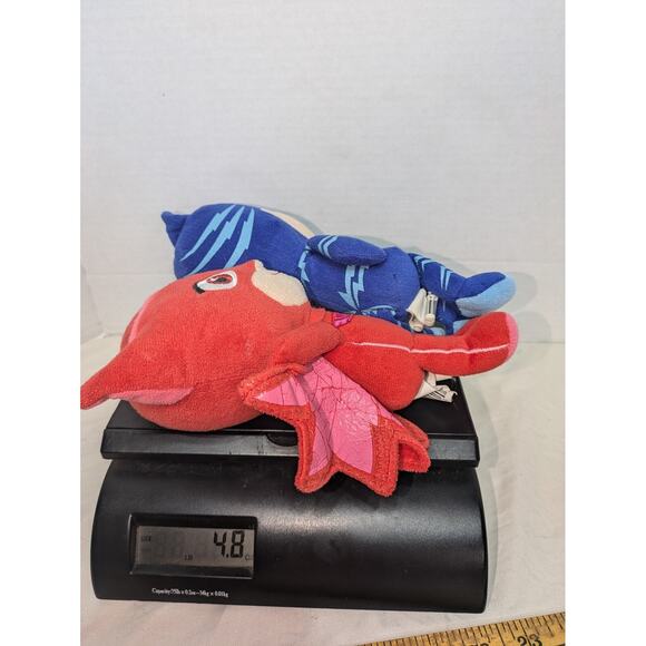 PJ Masks Owlette & Cat Boy Plush Super Heroes Stuffed Animals Toy Set Kids 8" - Picture 7 of 9